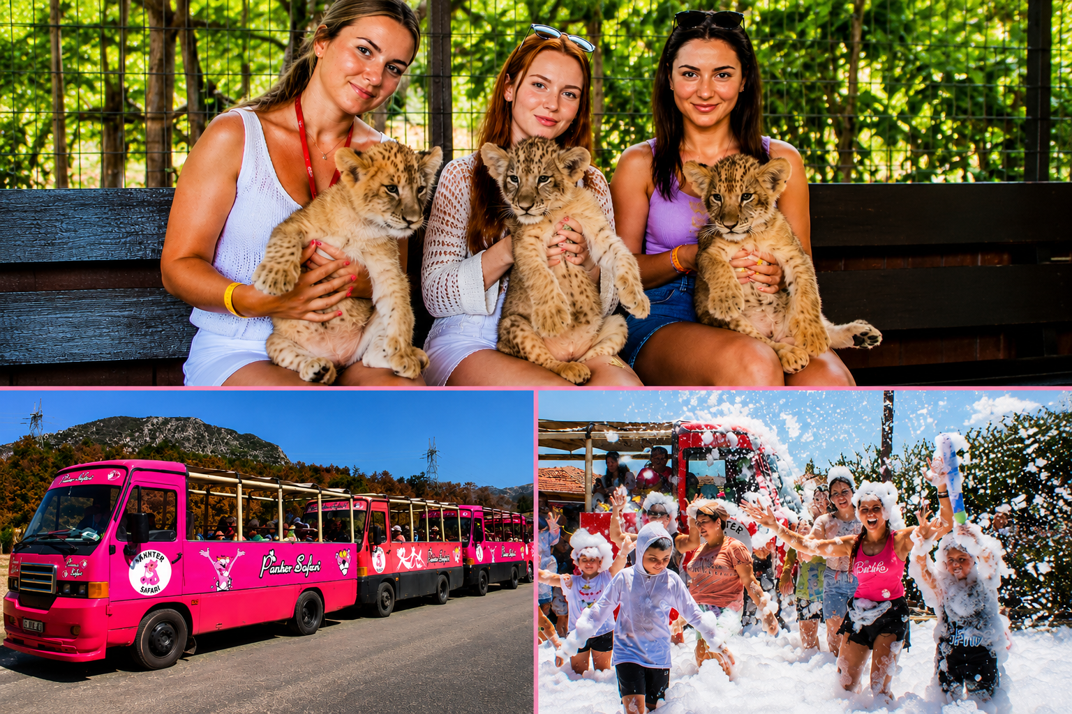 Alanya Green Canyon Cabrio Safari | Pink Panther and Land of Lions